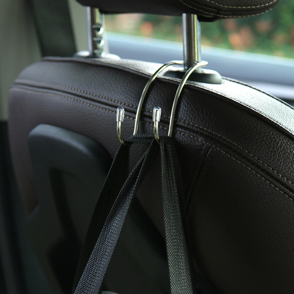 Multifunctional Stainless Steel Car Hooks Seat Hanger 5