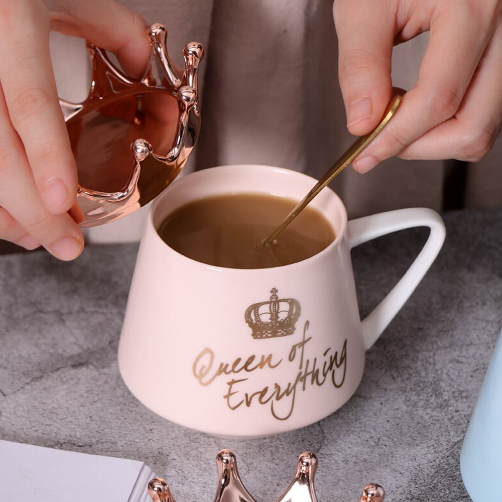 Queen Of Everything Mug with Crown4