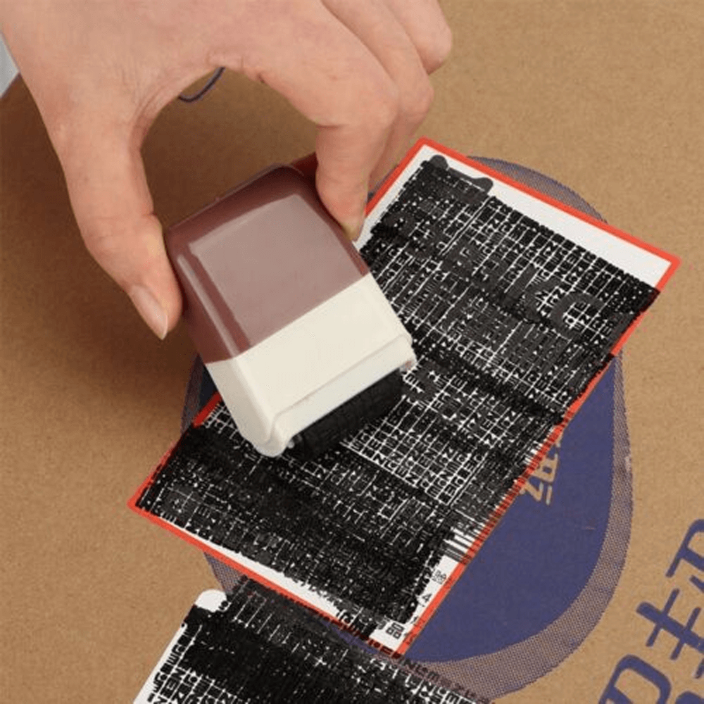 Theft Protection Roller Stamp 7