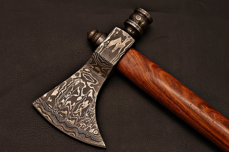 Handmade Damascus Steel Tomahawk