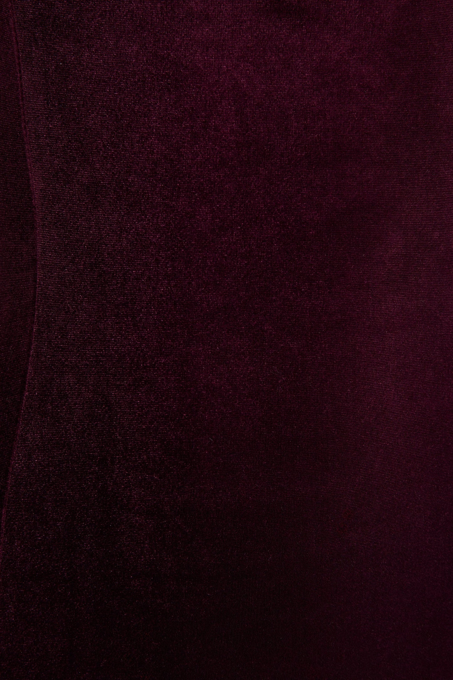 Emberlyn | Burgundy Velvet Scoop-Neck Fishtail Midi Dress