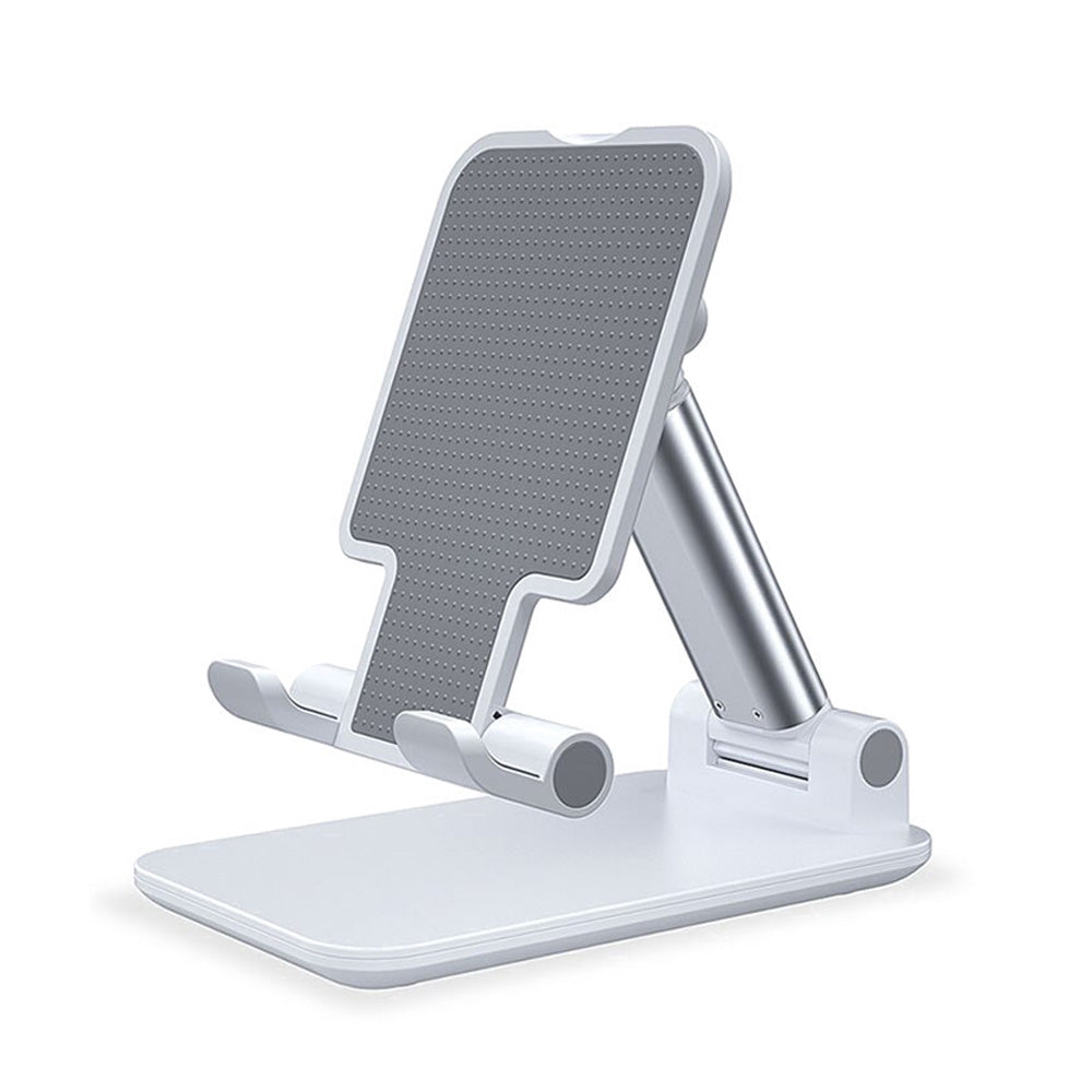 Foldable Metal Desktop Phone Stand Holder silver
