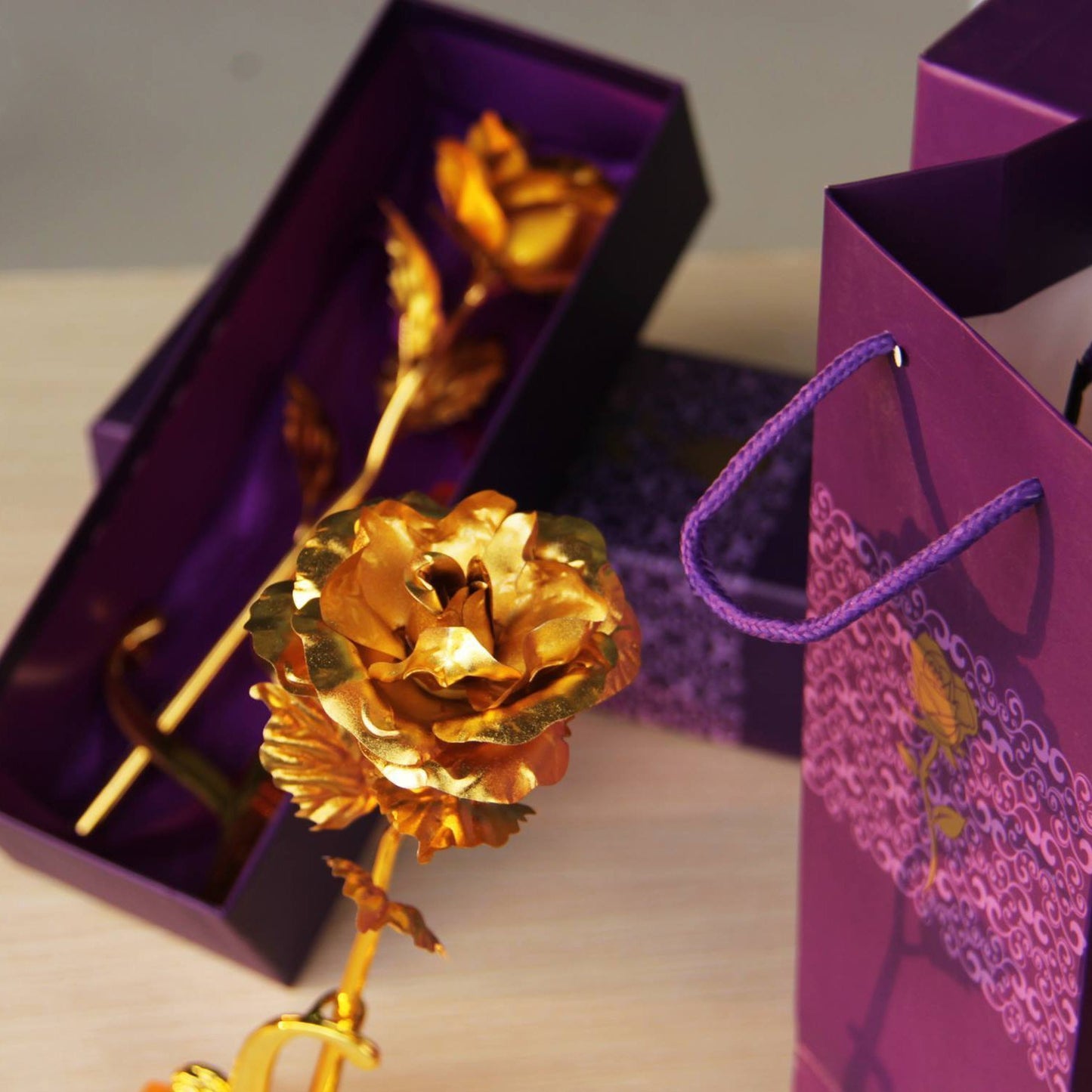 Everlasting Gold Rose 4