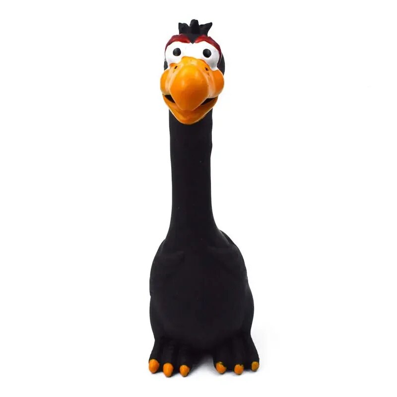 OOFfPetsDogToysScreamingChickenSoundToyPuppyBiteResistantChewToyInteractiveSqueakyDog