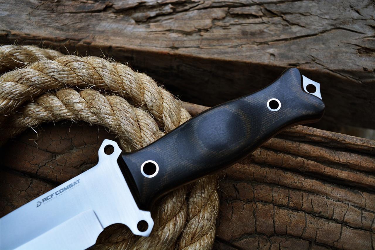 Custom Handmade D2 Tool Steel Blade Hunting Bowie Knife 3