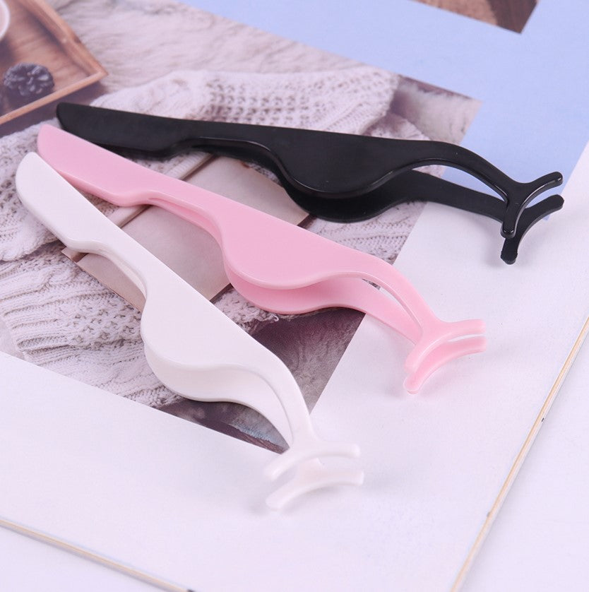 Multifunctional False Lash Tweezer and Curler