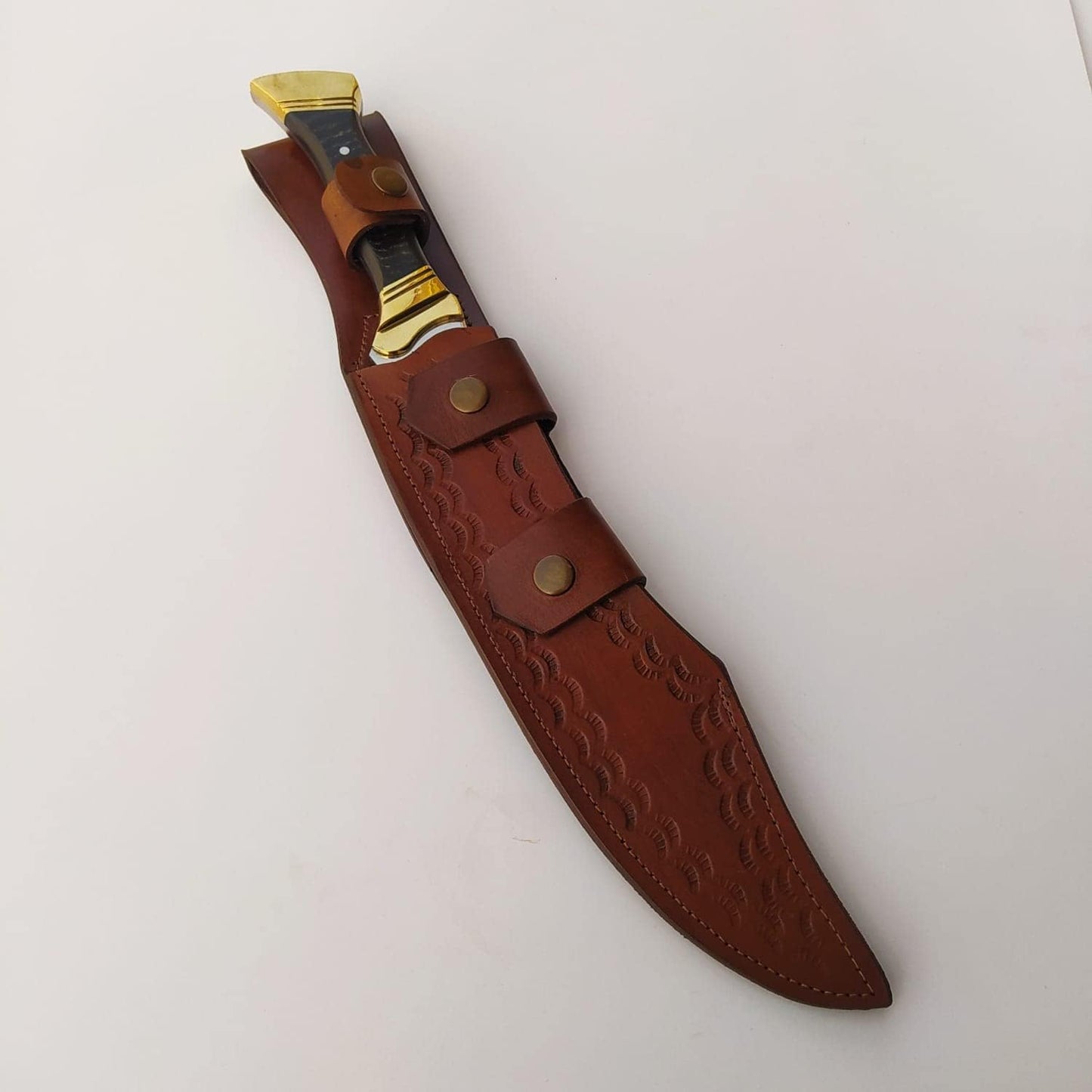 HandMade Machete Knife Bowie Werzalite Handle Knife Fixed Blade Knife Custom Knife Personalize 4