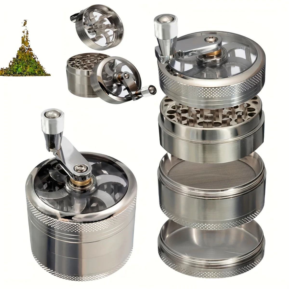 Durable Handheld Crusher for Hard Spices