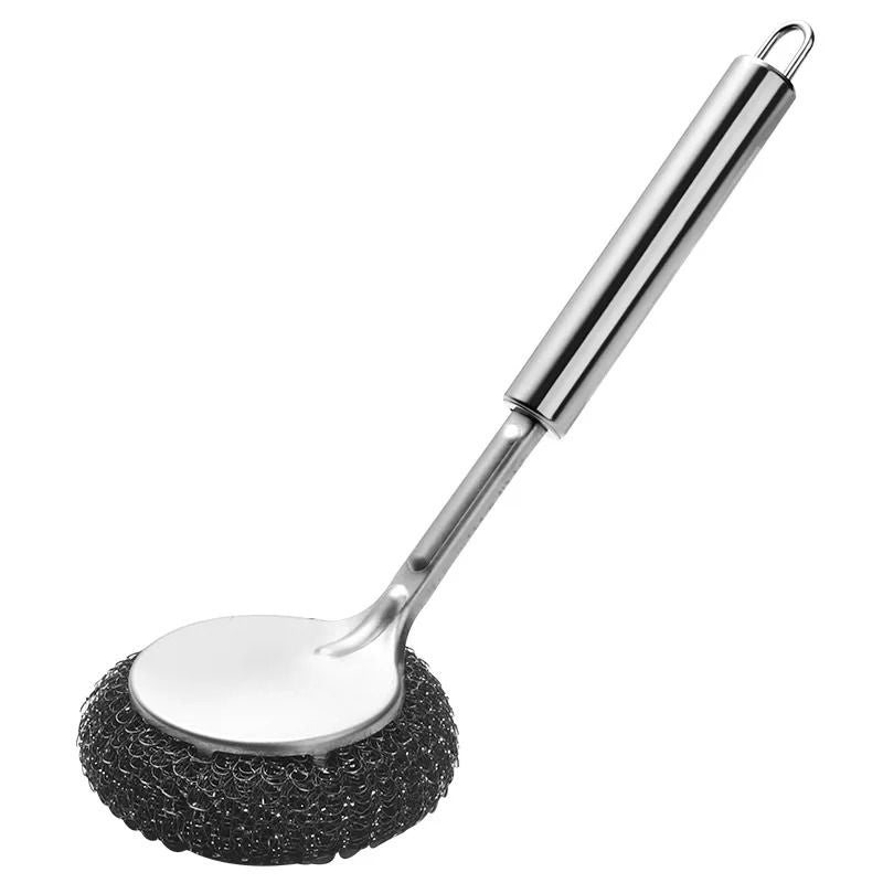 Heavyduty sink brush for grease