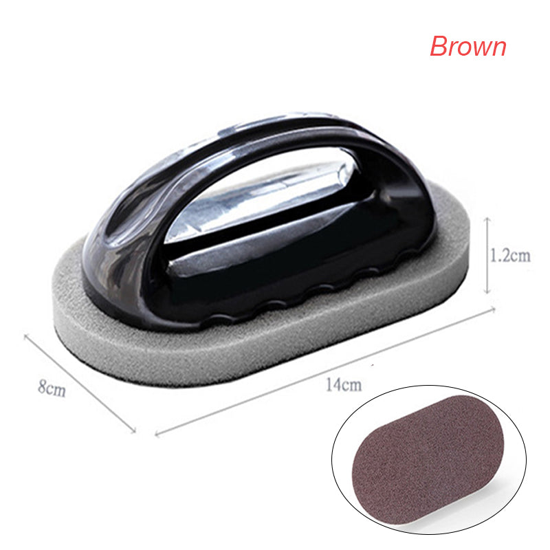 Magic Kitchen Sponge Brush Heavy Duty Cleaning Descaling Brush For Pans Pots Knives 6