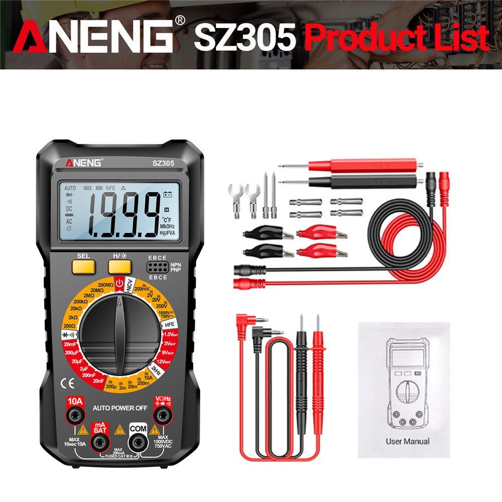 Portable Multimeter for Field Work