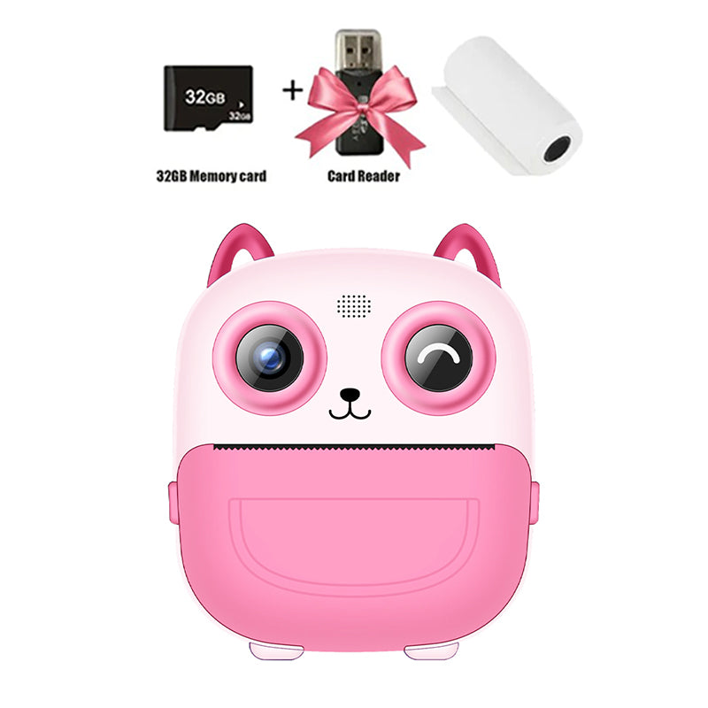 Childrens Digital Camera Instant Print With Video Music For Fun 7