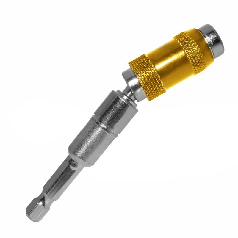 Drill Bit Holder With Pivot Magnetic Tip Holder Set 20 Swivel Quick Release For Enhanced Precision 9