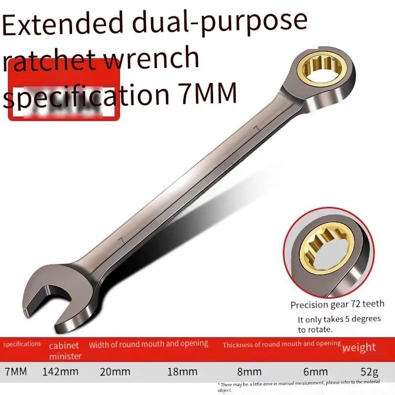 MultiSize Hand Tool Wrench Ratchet Torx Spanner For Mechanical Auto Repair 26