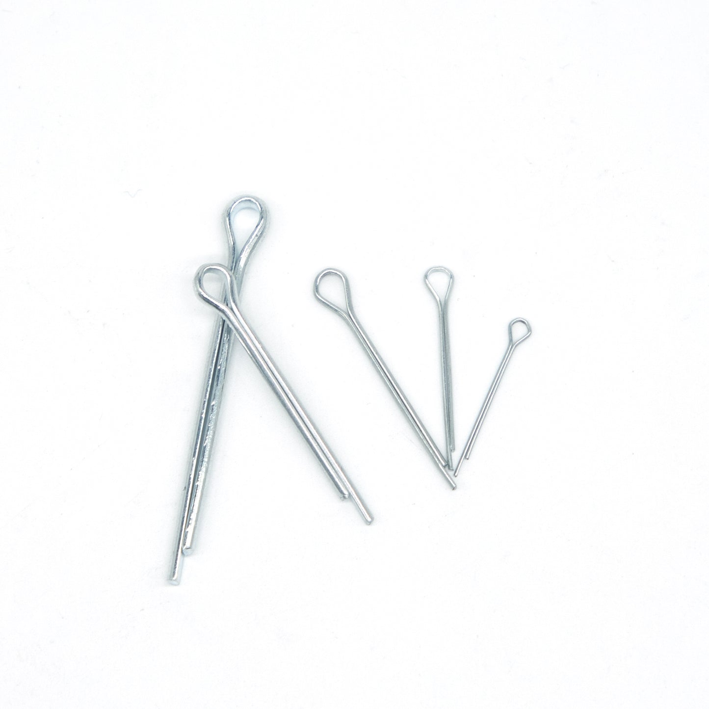 High Quality Sliver Split Pins Cotter Fixings Zinc Plated Steel Hard Case Link Split Cotter Pin