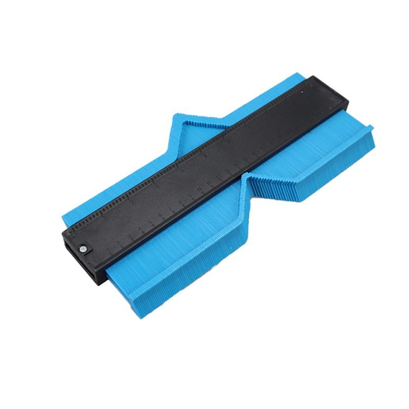 MultiAngle Cutting Template Line Copier Ruler Essential Measuring Instrument for DIY Woodworkin