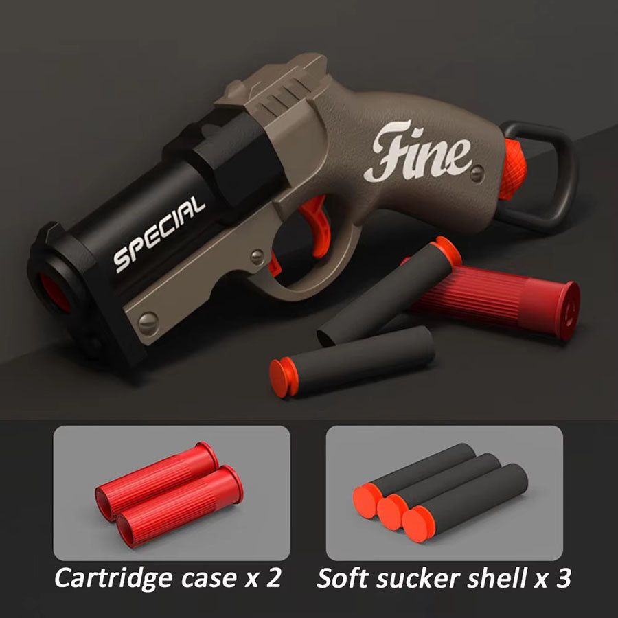 Shell Throwing Soft Bullet Launcher Toy Gun Airsoft Foam Bullet Blaster For Outdoor CS Games Kids 11