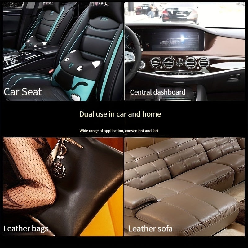 Premium Leather Seat Maintenance Cream Interior Stain Removal Refurbished Leather Care 5