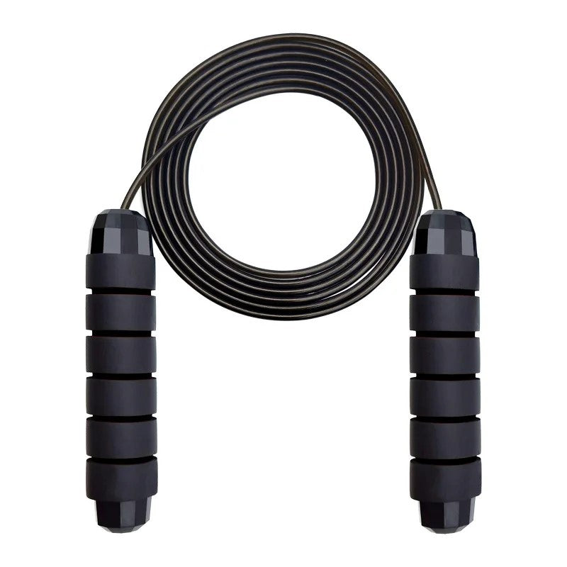 Ball Bearings Adjustable Tangle Free Speed Wire Jump Rope Workout Slim Body Fitness Rope With Foam 9
