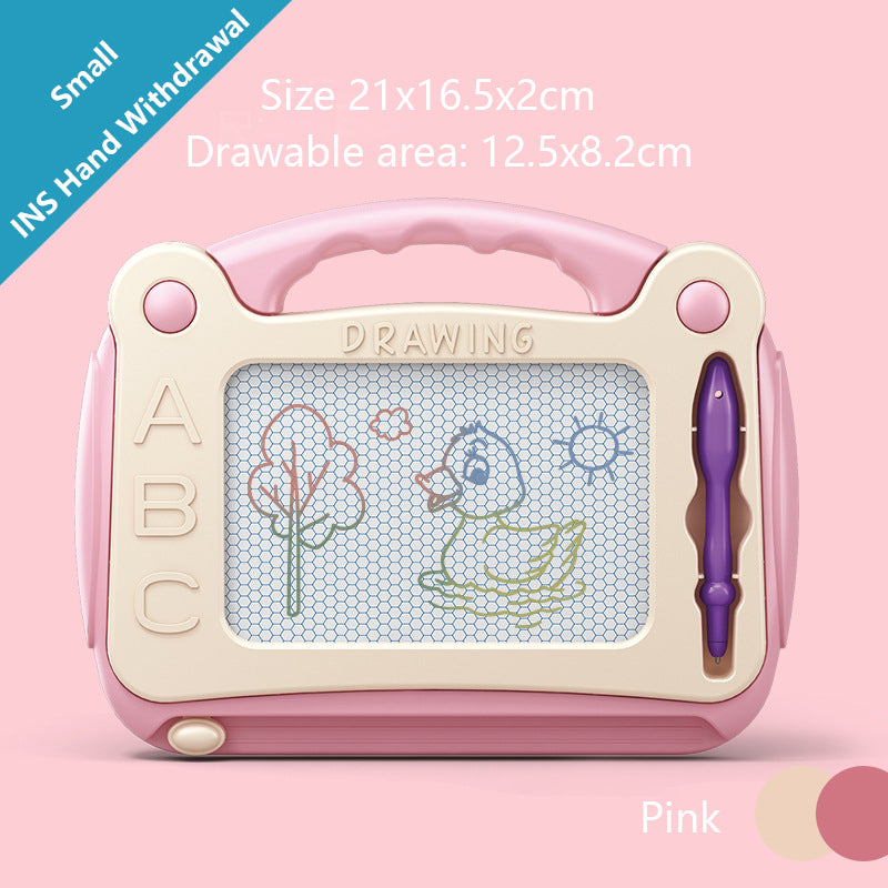 Magnetic Drawing Board for Kids Educational Art Toy with Colorful Graffiti Pad & Learning Drawing Tablet