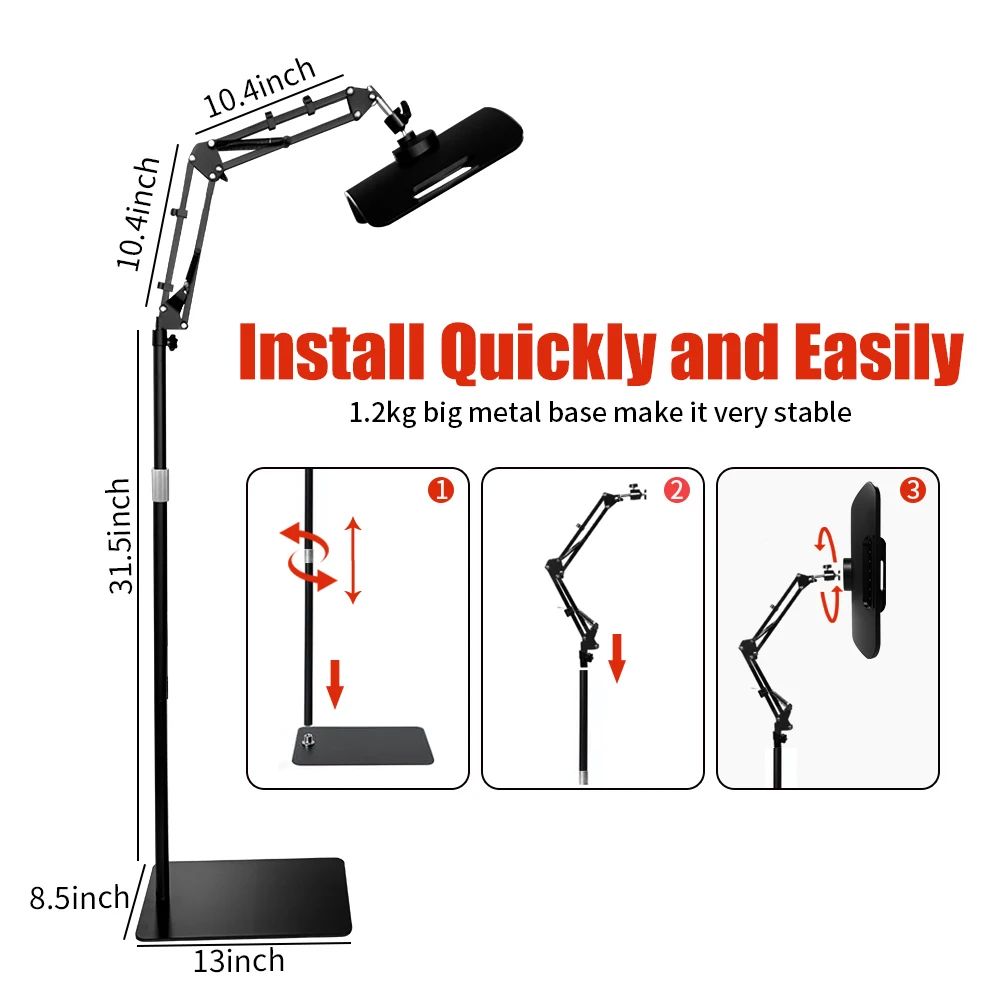 Red Light Therapy Lamp For Face Body Near Infrared Panel With Adjustable Stand Timer For Home Use 5