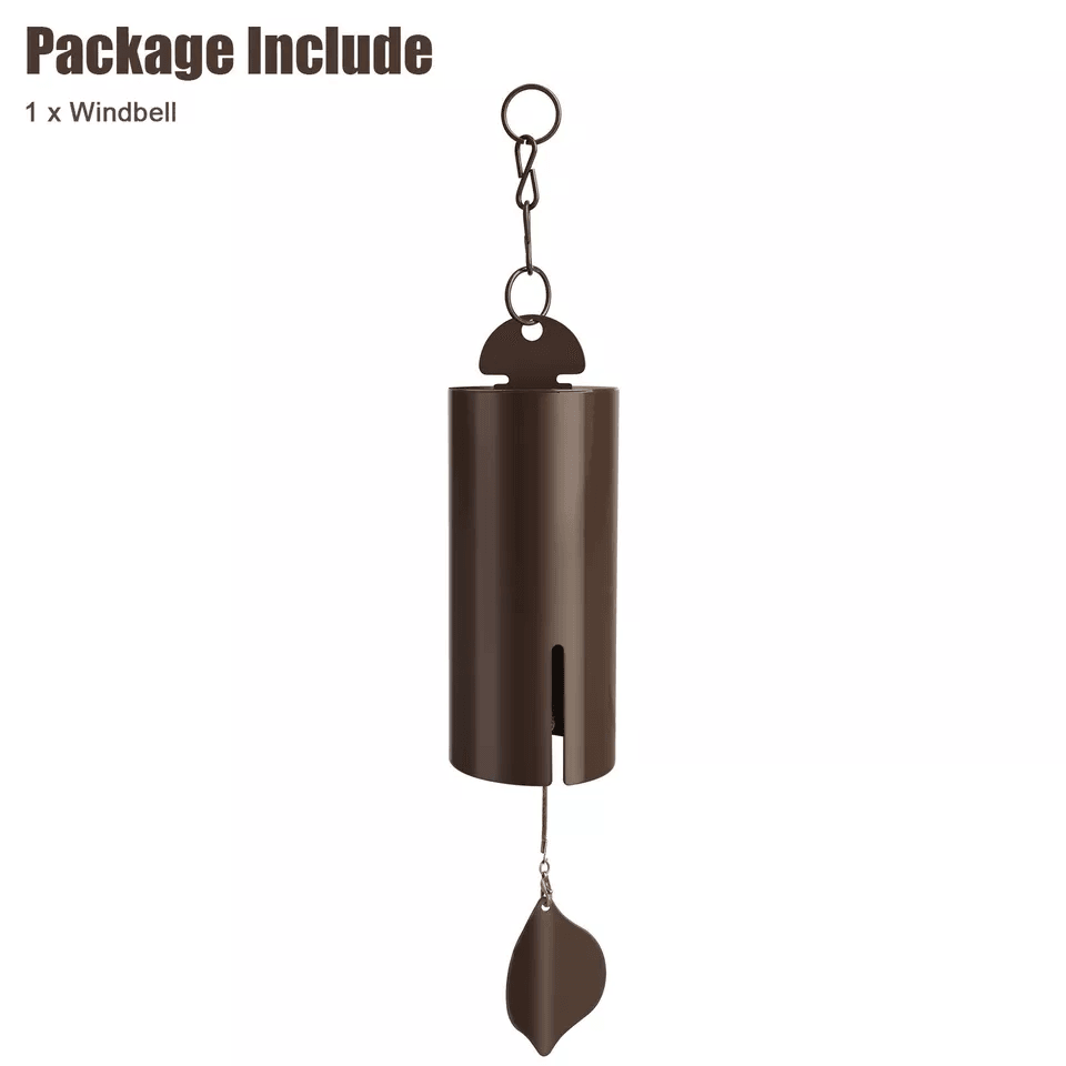 Heroic Wind Chime Outdoor Large Deep Resonance Serenity Bell Metal Home Decor Windbell For Backyard 6