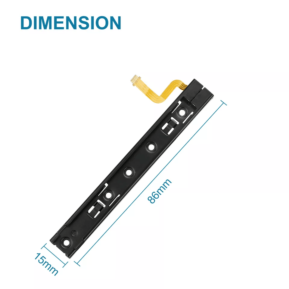 Left Right Slide Rail Flex Cable For Nintendo Switch JoyCon Controller Repair Replacement 4