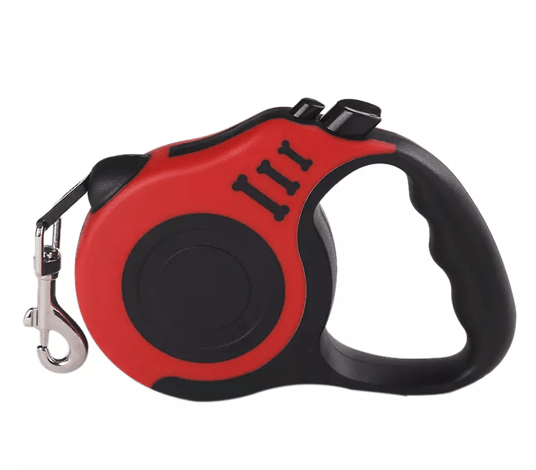 165FT Automatic Retractable Dog Leash With Lock Durable TangleFree Pet Collar Walking Lead For Medi 12