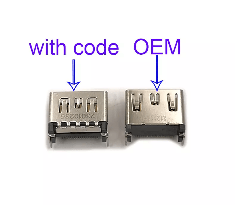 OEM HDMI Port Connector Socket Replacement For Sony PlayStation 5 PS5 Console Durable OEM HDMI Jack 14