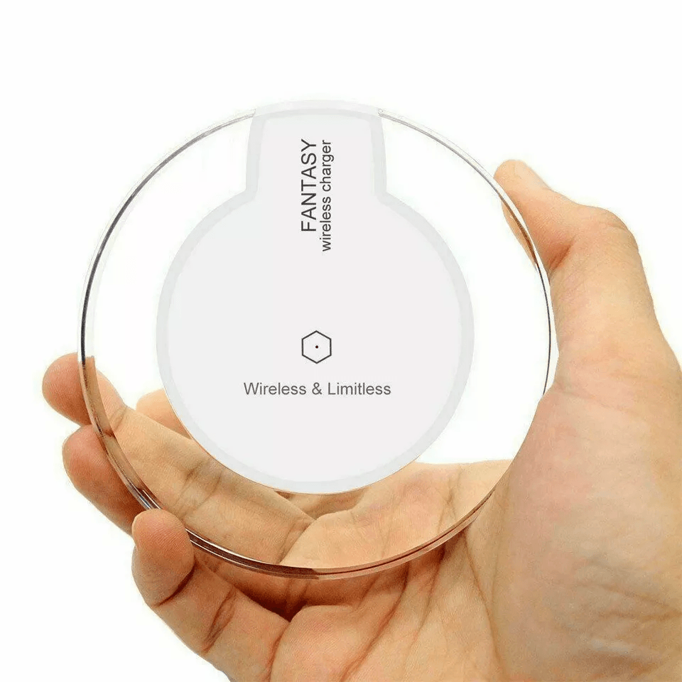 Qi Wireless Fast Charger Charging Pad Dock Wireless Charging Station For Samsung Galaxy IPhone Andr 4