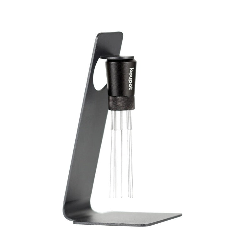 Barista Coffee Stirring Tool 8Needle Magnetic Espresso Stirrer with Stand for Professional Coffee