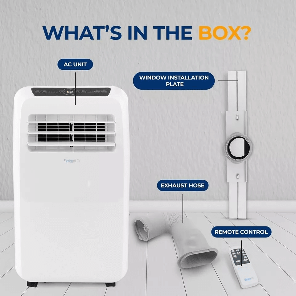 Portable AC With Heating Dehumidifier Fan Remote Controlled Air Conditioner 5