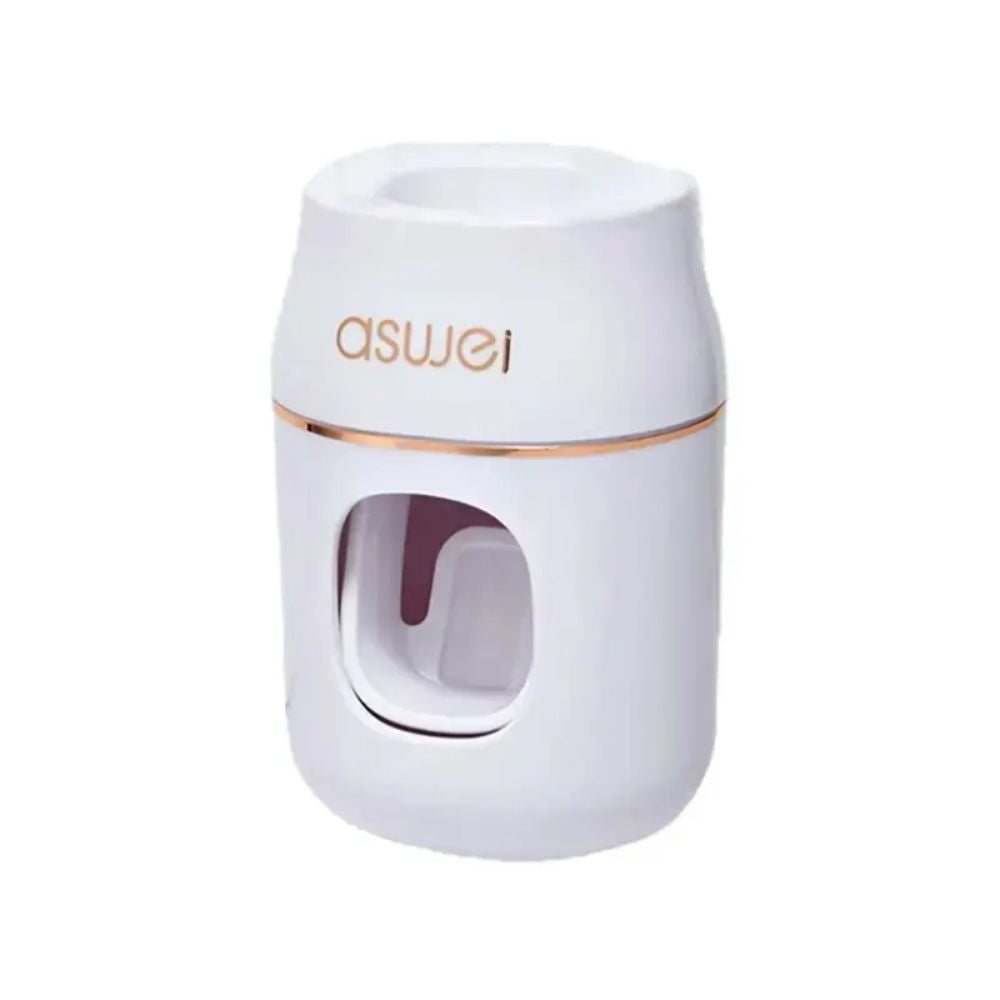 Upgrade Your Bathroom with Automatic Toothpaste Squeezer Storage Rack Easy Refills Organization
