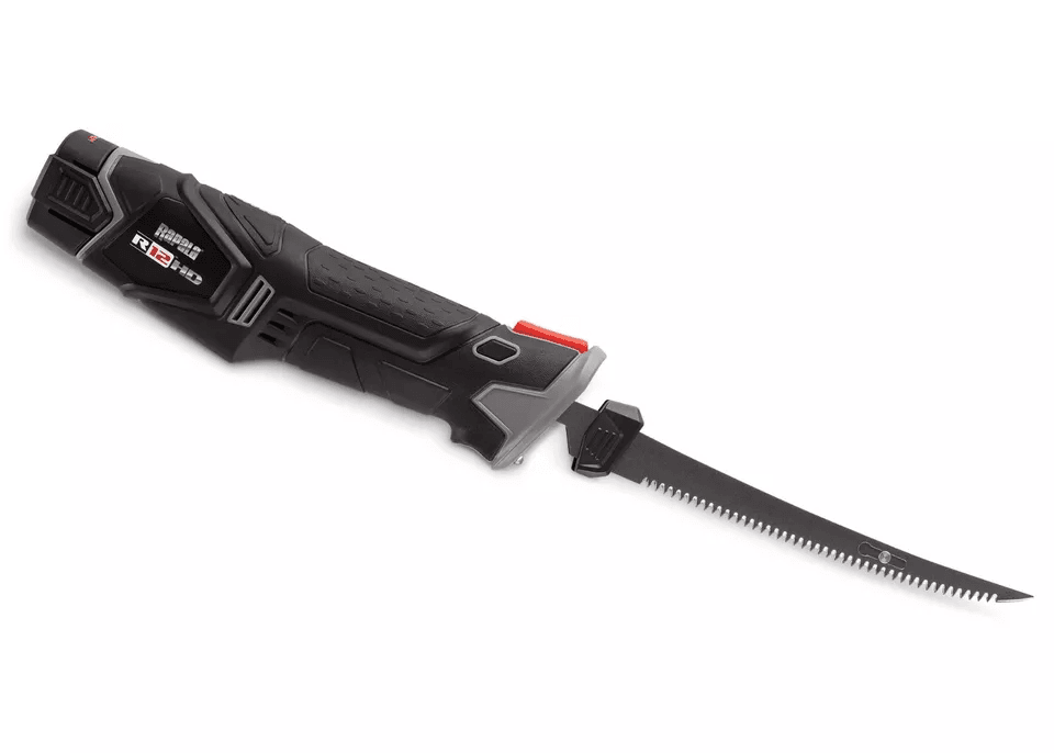 Rapala R12 Heavy Duty Lithium Cordless Fillet Knife Set 6 75 Blades R12HDRF 1