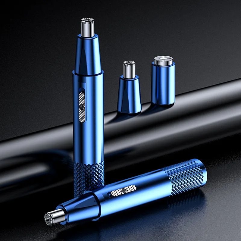 Professional USB Rechargeable Nose Hair Trimmer Compact SkinFriendly Waterproof Grooming Tool For 10