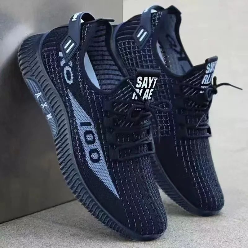 Breathable Air Mesh Sneakers Lightweight Vulcanized Mens Sport Shoes For Casual Outdoor Comfort 2