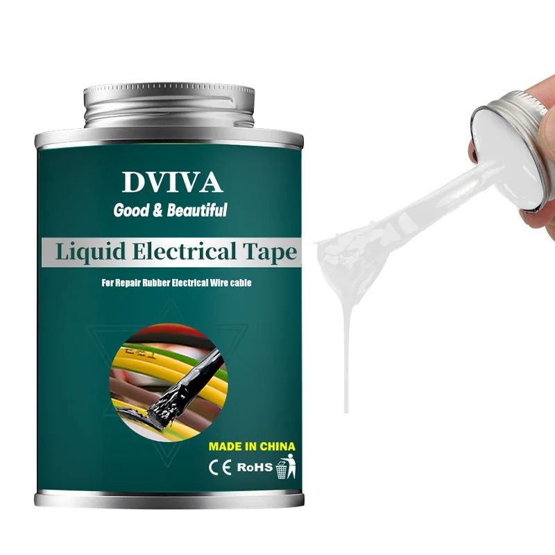 Liquid Electrical Tape Insulation Paste Sealant Waterproof HighTemperature Resistant Fix Line Glue 10