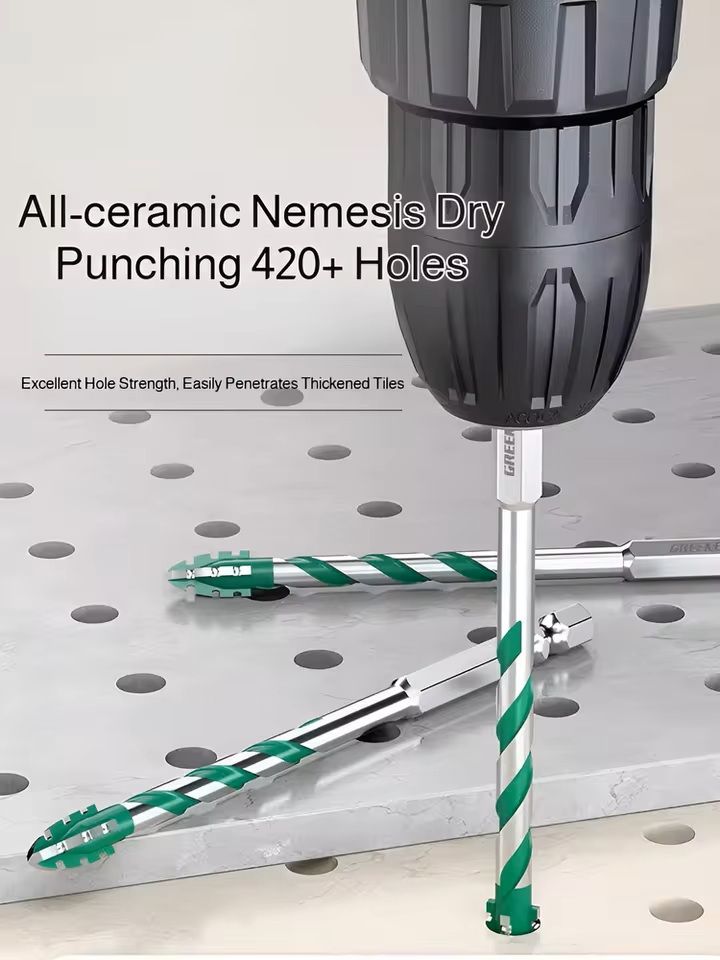 Sawtooth Eccentric Drill Bit For Tile And Concrete 8