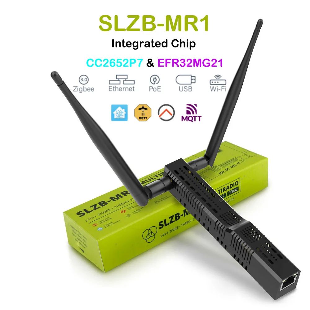 SMLIGHT SLZB06 Zigbee Adapter With Ethernet USB WiFi PoE Compatible With Zigbee2MQTT ZHA Home Ass 10