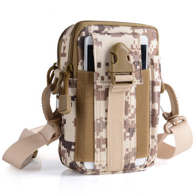 Men Small Waist Bag Multifunctional Waterproof Nylon Phone Pouch For Outdoor Hunting Casual Use 6