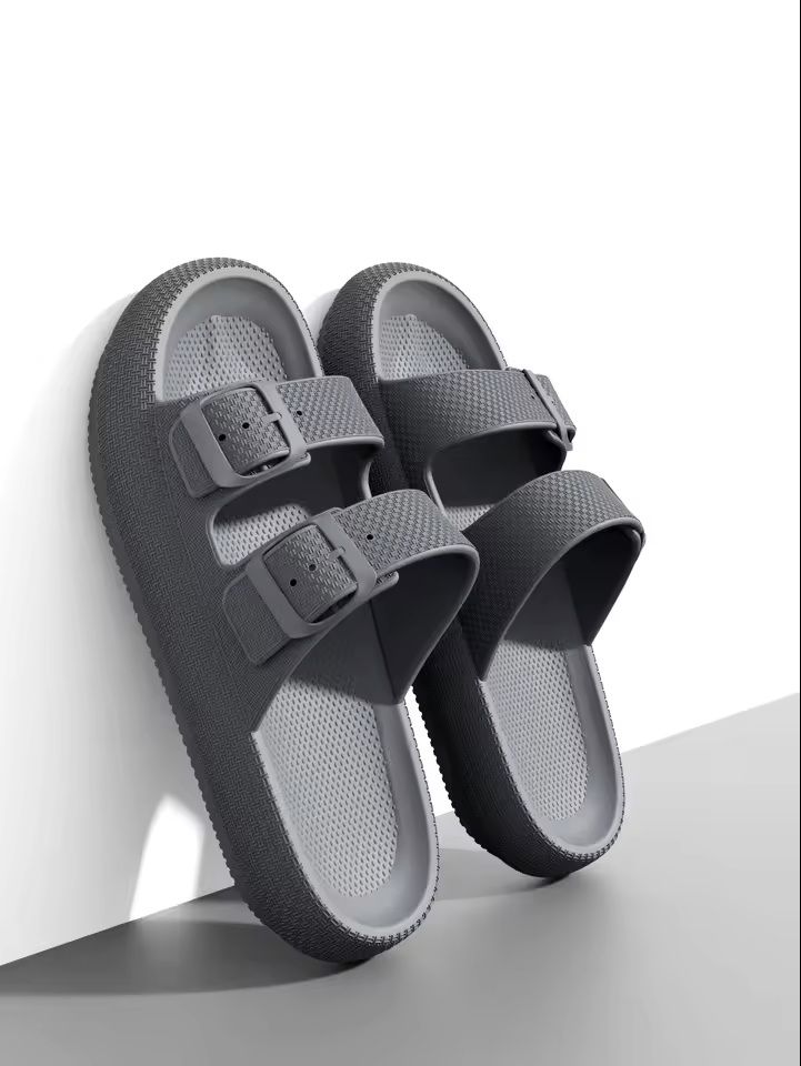 Mens Thick Sole Non Slip Shower Sandals For Indoor And Outdoor Use 12