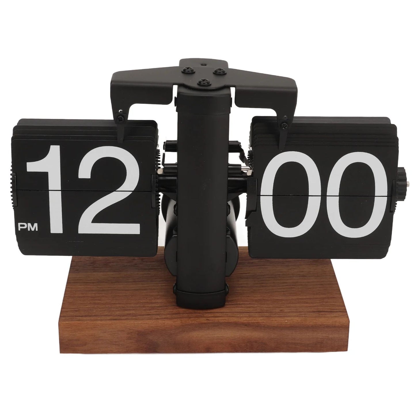 Retro Digital Flip Down Clock Battery Operated Mechanical Timepiece For Home Office And Room Decor 7