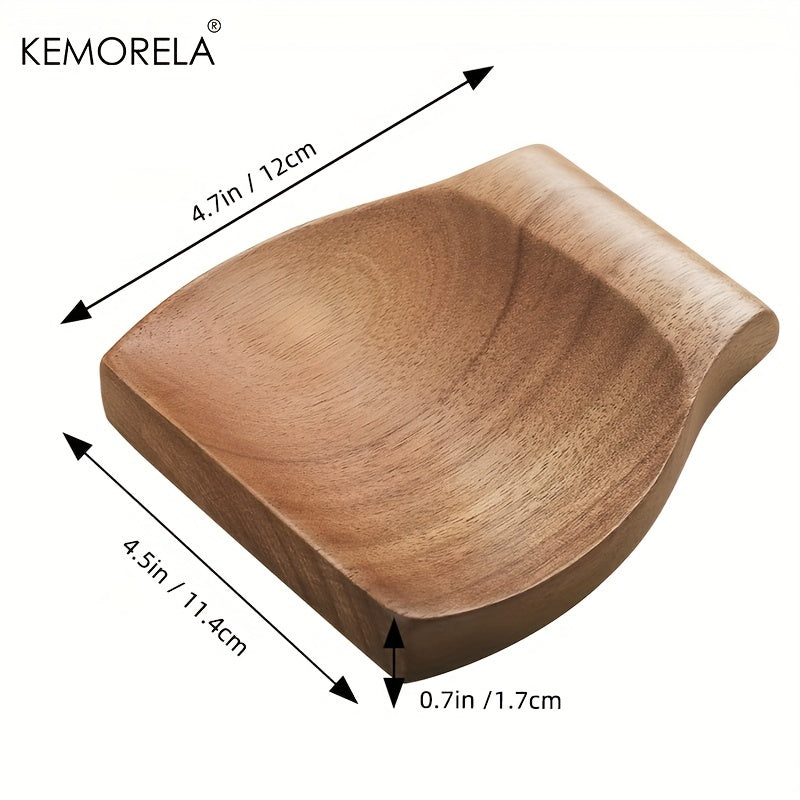 Wooden Utensil Holder ClipOn Kitchen Spoon Rest For Cooking Spatulas Spoons 5