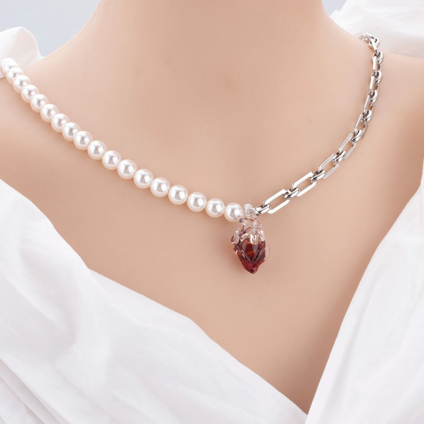 Handmade Glass Charms DIY Jewelry Accessories For Necklace Making Pendants 4