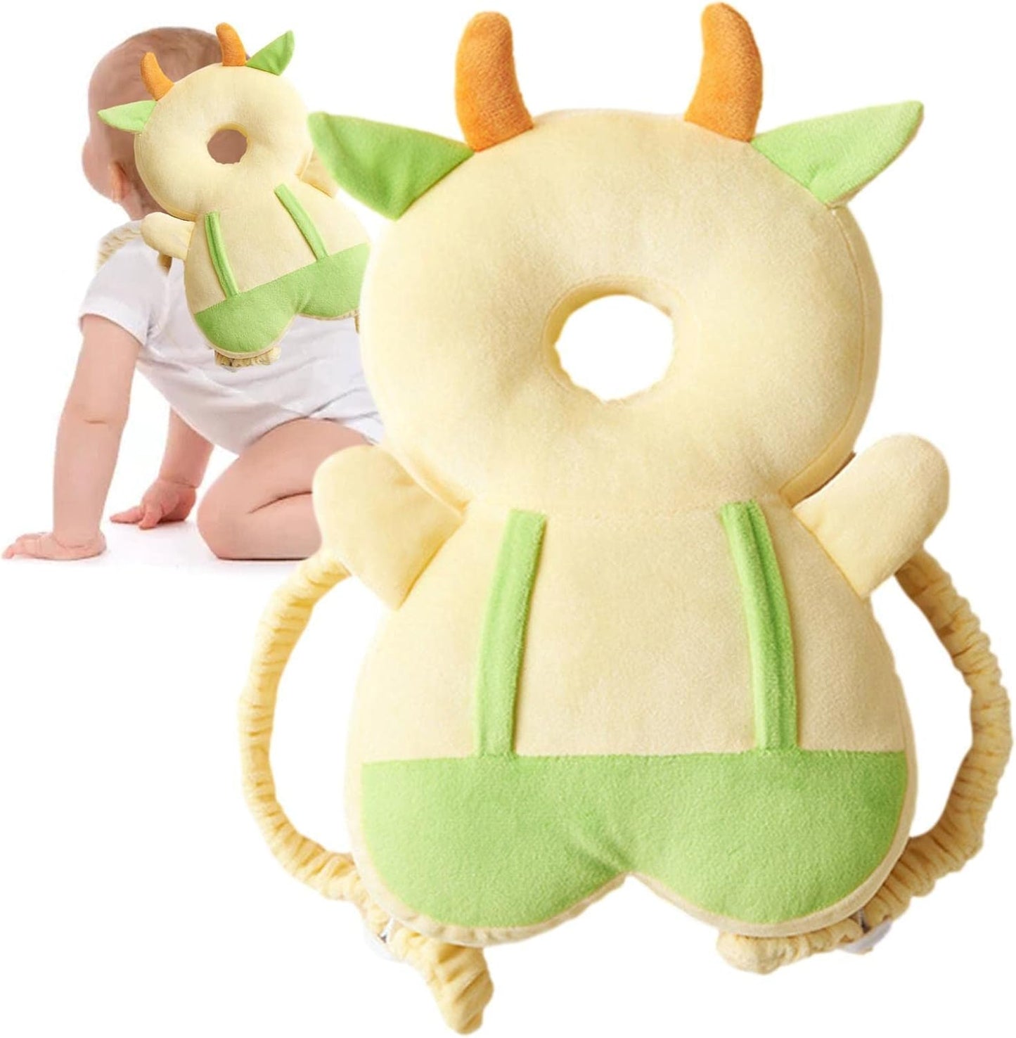 Toddler Baby Head Protector Pillow Safety Cushion For 13T Infants With Cute Cartoon Wings Design 18