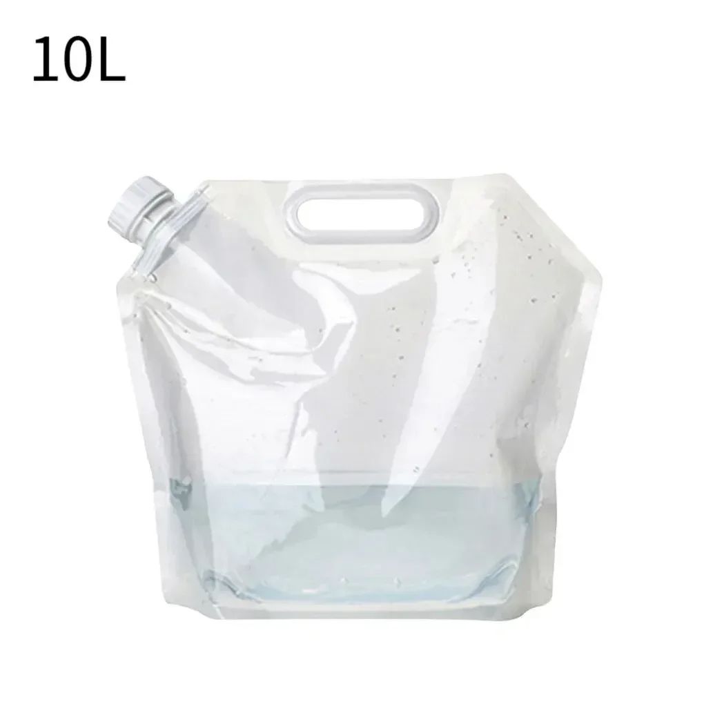 Portable Water Bag Folding Bucket Collapsible Water Container Jug With Handle For Outdoor Travel Ca 9