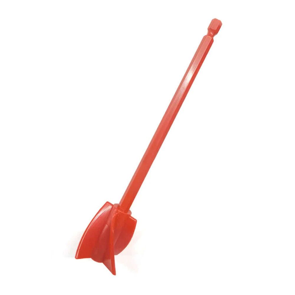 Mixer Paint Drill Attachment Paddle Spiral Resin Paint Mixer Stirrer With Drill Chuck For Liquids 8