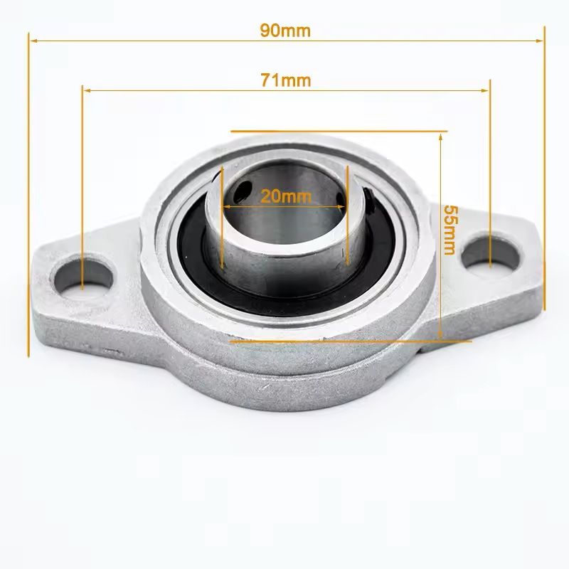 HeavyDuty Pillow Block Bearing Set For Shaft Support And Alignment 17