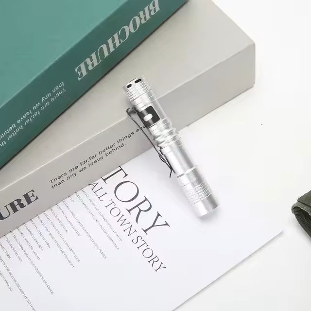 Mini LED Pen Flashlight With Clip For Emergency And Outdoor Use 14