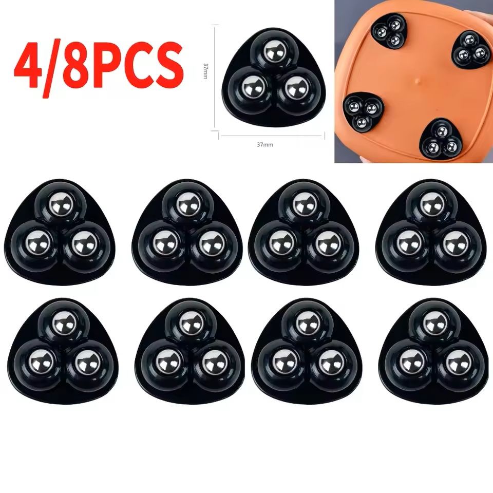 Self Adhesive Universal Wheels For Trash Can And Small Appliance Base 9